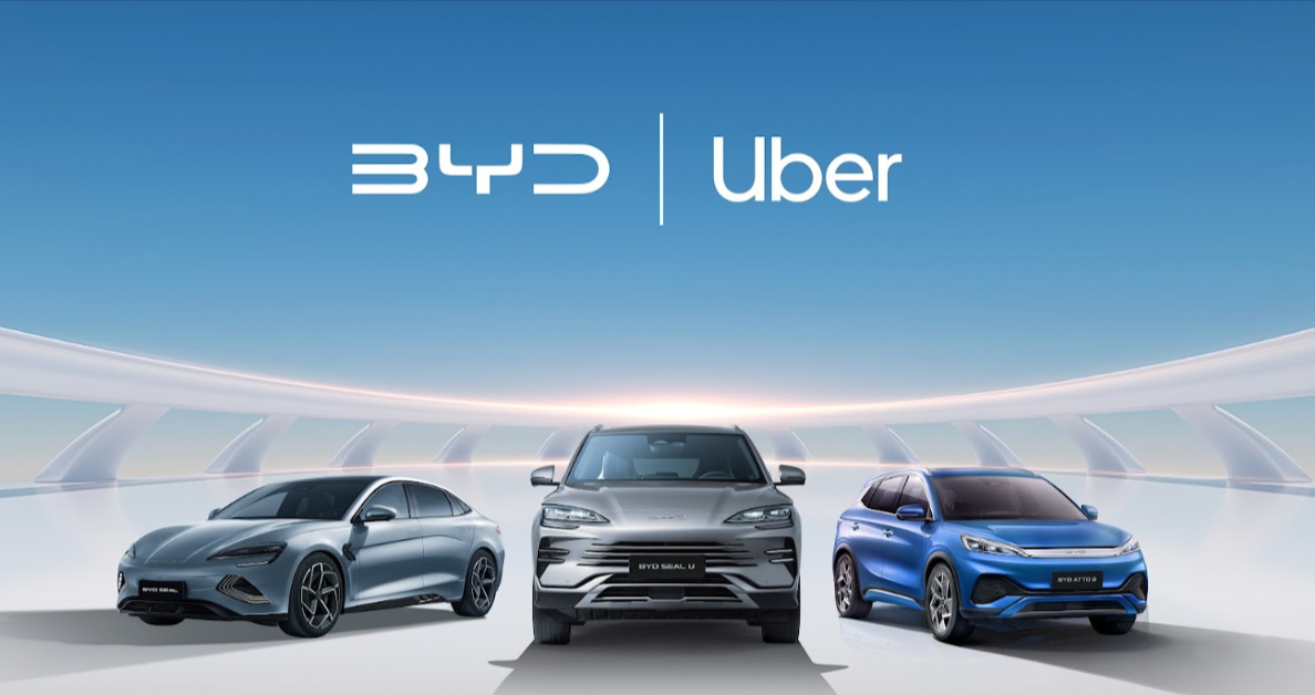 BYD and Uber team up to sell more EVs