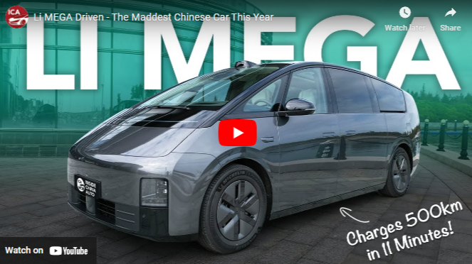 Li MEGA Driven – The Maddest Chinese Car This Year